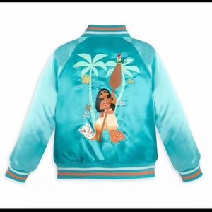 Moana varsity jacket size 4